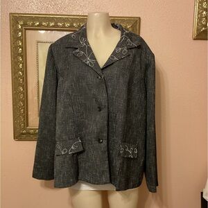 Sag Harbor Women’s Sport Blazer Size 22 W